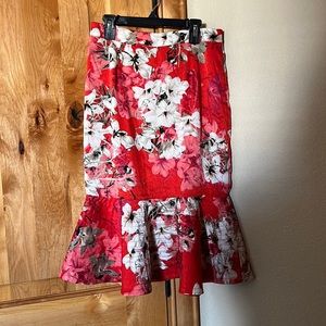 FLORAL SKIRT